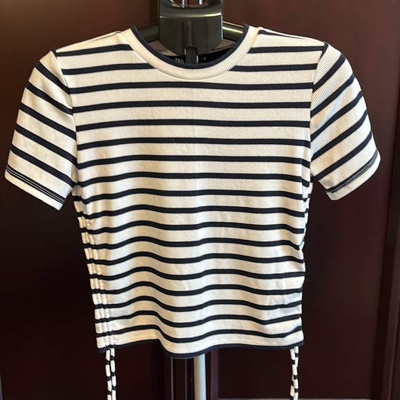 Zara striped top size L never worn - Picture 1 of 5